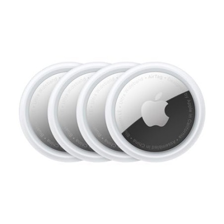 Apple AirTag Anti-tab Bluetooth-tag Sort Sølv Hvid iPhone/iPad/iPod
